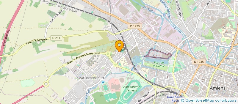localisation de l'entreprise MONSIEUR THIBAUT TUEUR à AMIENS