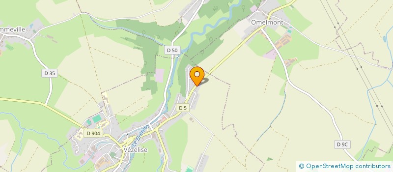 localisation de l'entreprise MONSIEUR THIBAUT VAGNER  VEZELISE