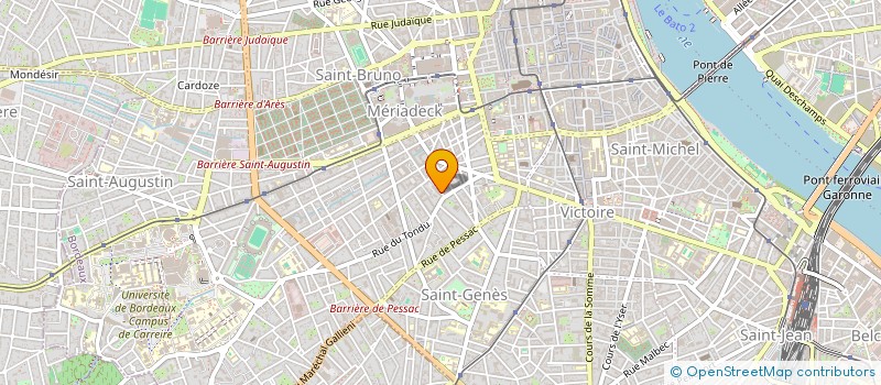 localisation de l'entreprise MONSIEUR THIBAUT VALLEJO  BORDEAUX