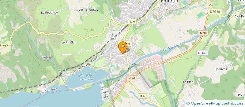 localisation de l'entreprise MONSIEUR THIBAUT VANSTEENKISTE à EMBRUN