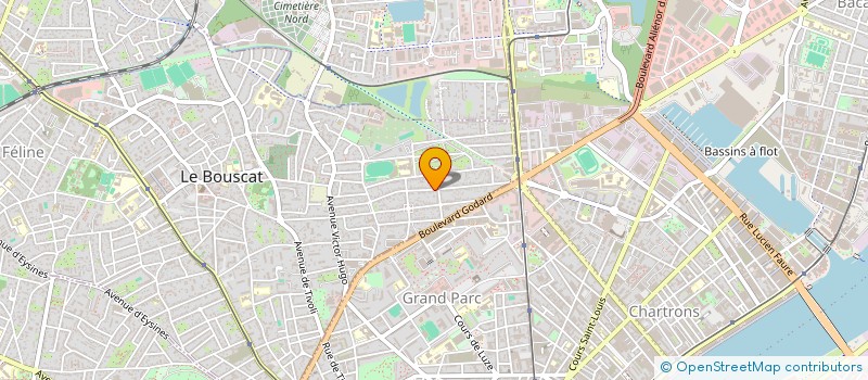 localisation de l'entreprise MONSIEUR THIBAUT VARIENGIEN  LE BOUSCAT