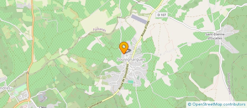 localisation de l'entreprise MONSIEUR THIBAUT VERNAZOBRES  SOUVIGNARGUES