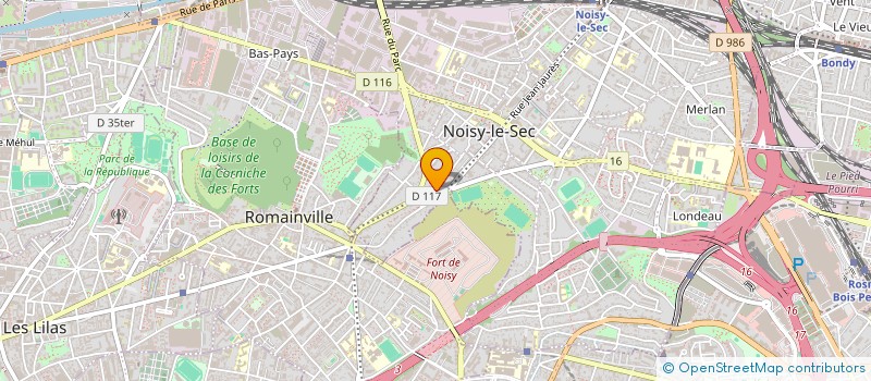 localisation de l'entreprise MONSIEUR THIBAUT VIEVILLE  NOISY LE SEC