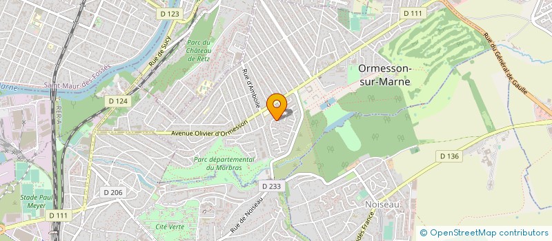 localisation de l'entreprise MONSIEUR THIBAUT VILLAUME à SAINT-MAUR-DES-FOSSES