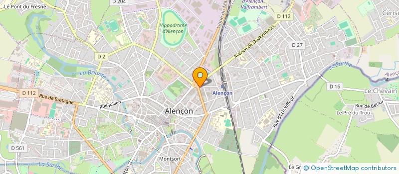 localisation de l'entreprise MONSIEUR THIBAUT VINCENT à ALENCON