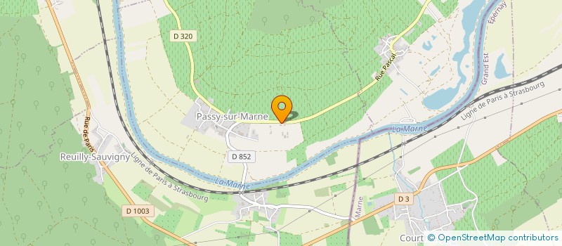 localisation de l'entreprise MONSIEUR THIBAUT VRAYET à PASSY-SUR-MARNE