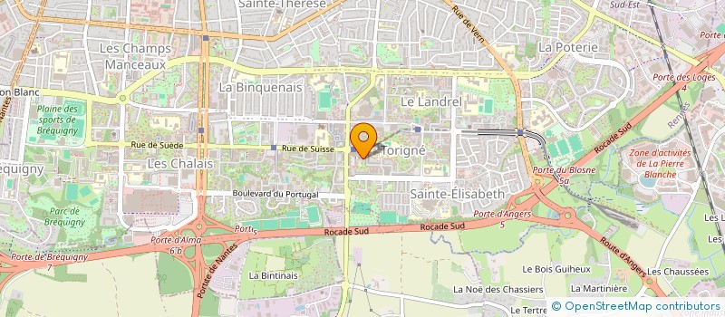 localisation de l'entreprise MONSIEUR THIBAUT VUAILLAT  RENNES
