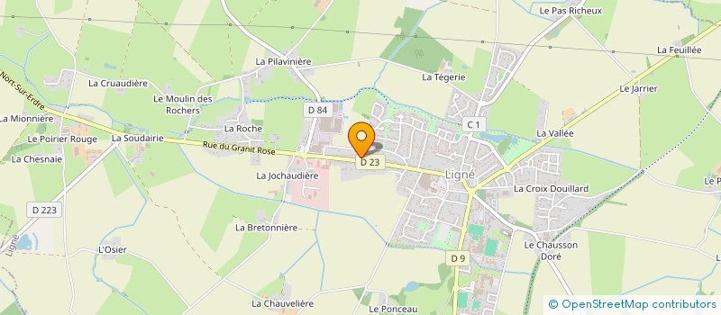 localisation de l'entreprise MONSIEUR THIBAUT WARNAN  LIGNE