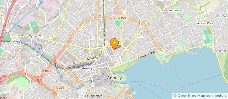 localisation de l'entreprise MONSIEUR THIBAUT ZUKOWSKI  ANNECY