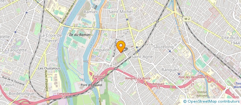 localisation de l'entreprise MONSIEUR THIBO CAILLAUD à TOULOUSE