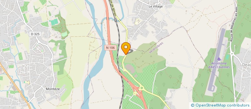 localisation de l'entreprise MONSIEUR THIEBAULT BARJON  VEZENOBRES