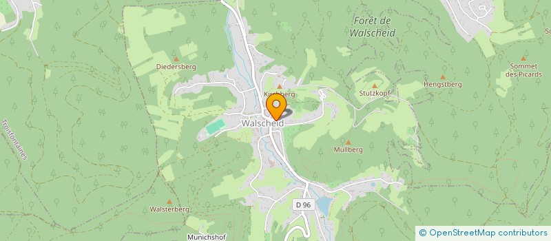 localisation de l'entreprise MONSIEUR THIEBAULT MATTHAUS  WALSCHEID