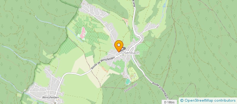 localisation de l'entreprise MONSIEUR THIEBAUT GOLLENTZ  OSENBACH