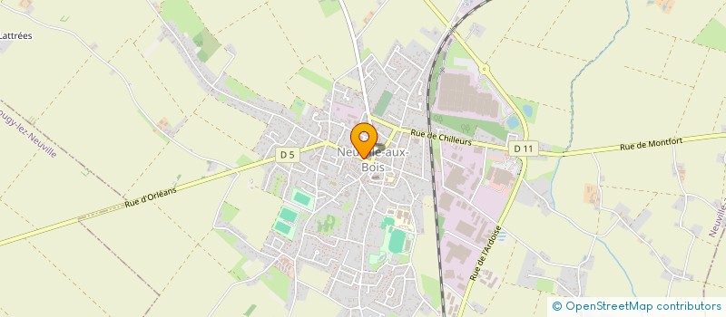 localisation de l'entreprise MONSIEUR THIEFEN ESNAULT à NEUVILLE-AUX-BOIS