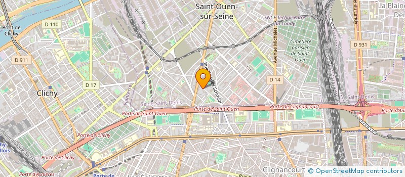 localisation de l'entreprise MONSIEUR THIEMA KONARE à SAINT-OUEN-SUR-SEINE