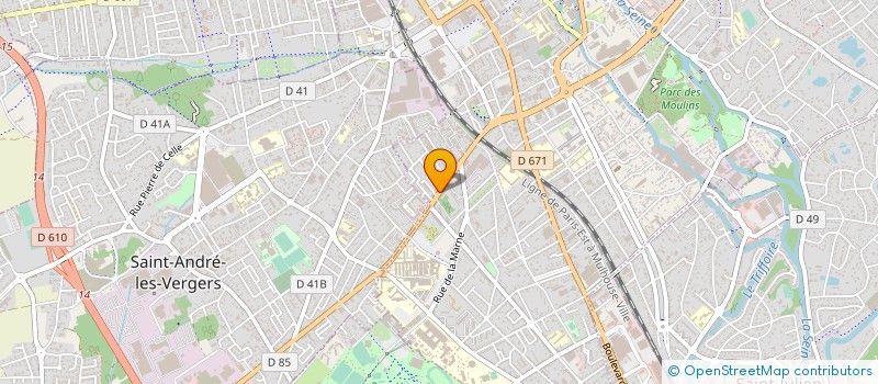 localisation de l'entreprise MONSIEUR THIEN LAN N'GUYEN  TROYES