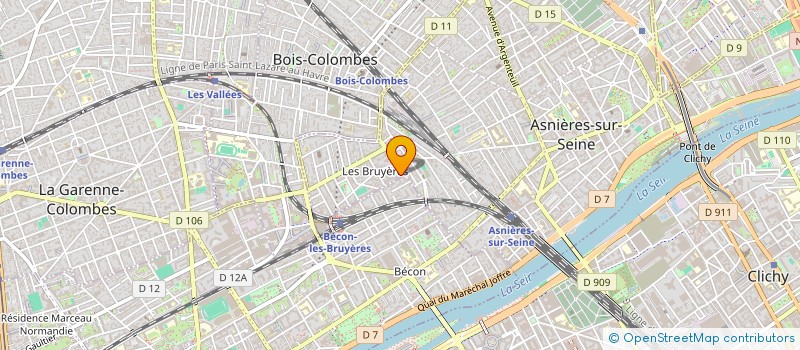 localisation de l'entreprise MONSIEUR THIEN YAP THIEN RHONG  ASNIERES-SUR-SEINE