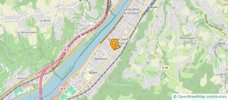 localisation de l'entreprise MONSIEUR THIENDELLA FAYE  VIENNE