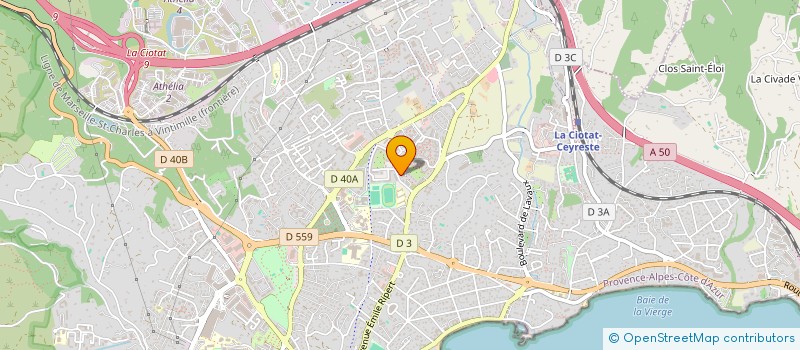 localisation de l'entreprise MONSIEUR THIERNO AMADOU DIALLO à LA CIOTAT