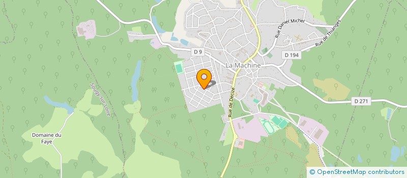 localisation de l'entreprise MONSIEUR THIERNO-AMADOU DIALLO  LA MACHINE