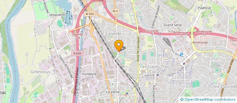 localisation de l'entreprise MONSIEUR THIERNO BA  TOULOUSE