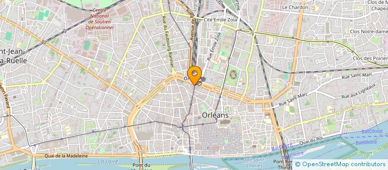 localisation de l'entreprise MONSIEUR THIERNO BAH  ORLEANS