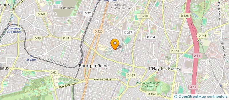 localisation de l'entreprise MONSIEUR THIERNO BALDE à BOURG-LA-REINE