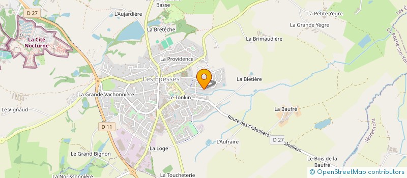 localisation de l'entreprise MONSIEUR THIERNO BARROIS  SAINT-MARS-LA-REORTHE