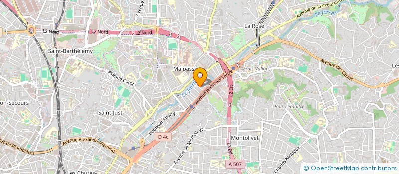 localisation de l'entreprise MONSIEUR THIERNO BARRY à MARSEILLE
