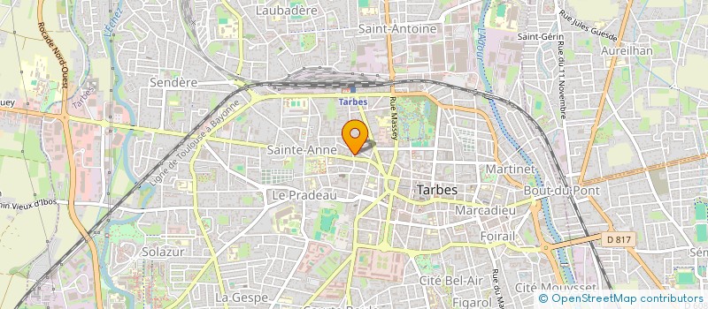 localisation de l'entreprise MONSIEUR THIERNO BARRY  TARBES