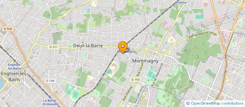 localisation de l'entreprise MONSIEUR THIERNO BARRY à MONTMAGNY