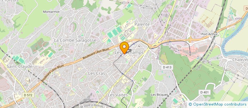 localisation de l'entreprise MONSIEUR THIERNO BARRY à BESANCON