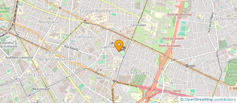 localisation de l'entreprise MONSIEUR THIERNO BARRY  LYON