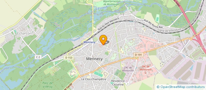 localisation de l'entreprise MONSIEUR THIERNO BARRY à MENNECY