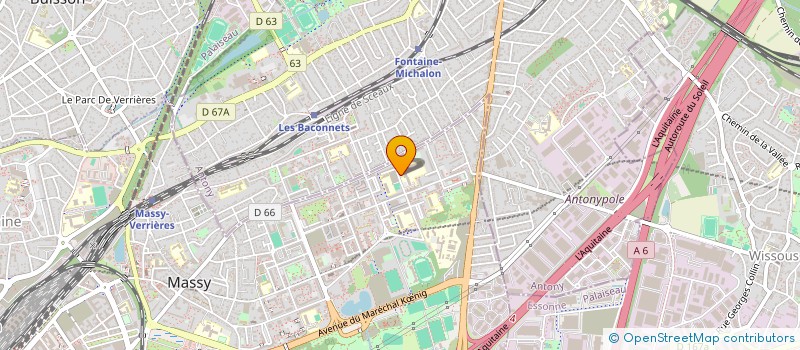 localisation de l'entreprise MONSIEUR THIERNO DEME à MASSY