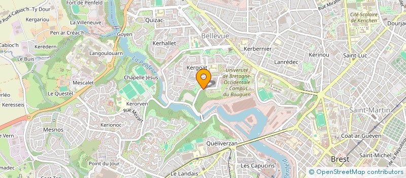 localisation de l'entreprise MONSIEUR THIERNO DIALLO à BREST