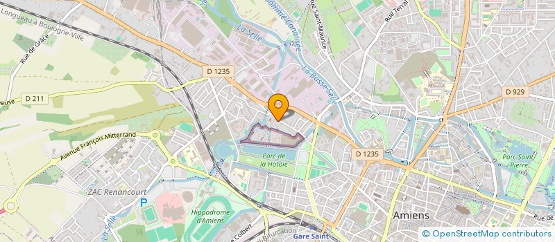 localisation de l'entreprise MONSIEUR THIERNO DIALLO à AMIENS