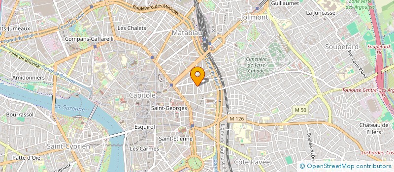 localisation de l'entreprise MONSIEUR THIERNO DIALLO  TOULOUSE