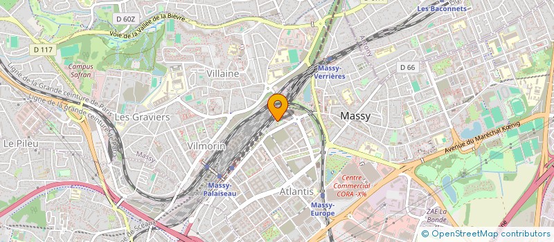 localisation de l'entreprise MONSIEUR THIERNO DIALLO à MASSY