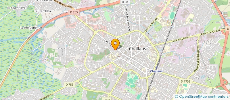 localisation de l'entreprise MONSIEUR THIERNO DIALLO à CHALLANS