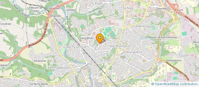 localisation de l'entreprise MONSIEUR THIERNO DIALLO à QUIMPER