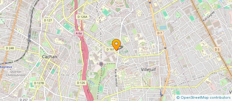 localisation de l'entreprise MONSIEUR THIERNO DIALLO à VILLEJUIF