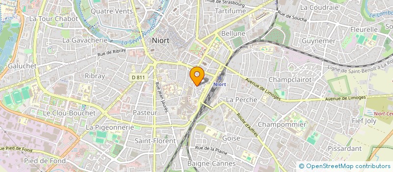 localisation de l'entreprise MONSIEUR THIERNO DIALLO à NIORT