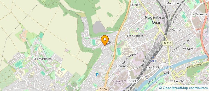 localisation de l'entreprise MONSIEUR THIERNO DIALLO  NOGENT-SUR-OISE