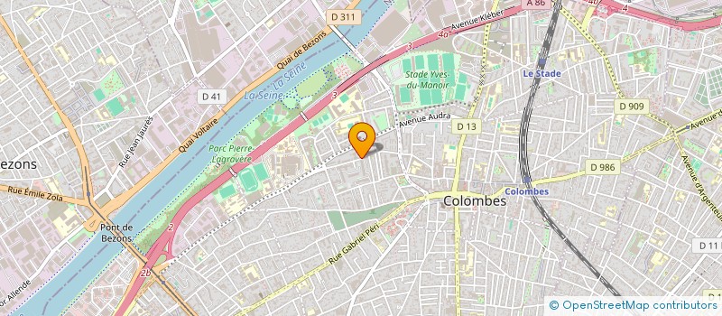 localisation de l'entreprise MONSIEUR THIERNO DIENG à COLOMBES