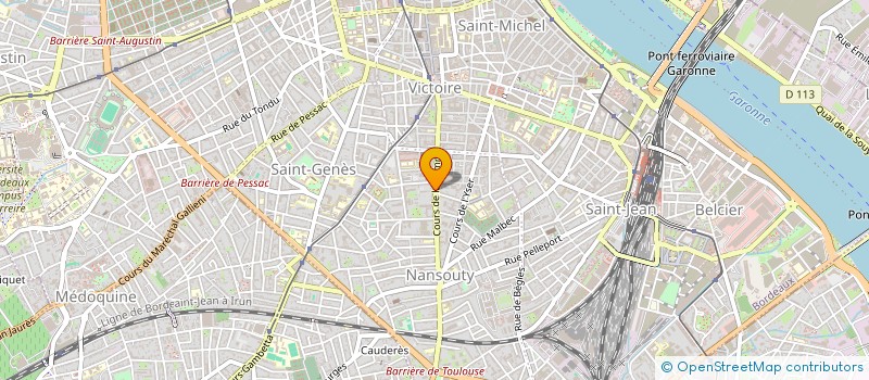 localisation de l'entreprise MONSIEUR THIERNO DIOP  BORDEAUX