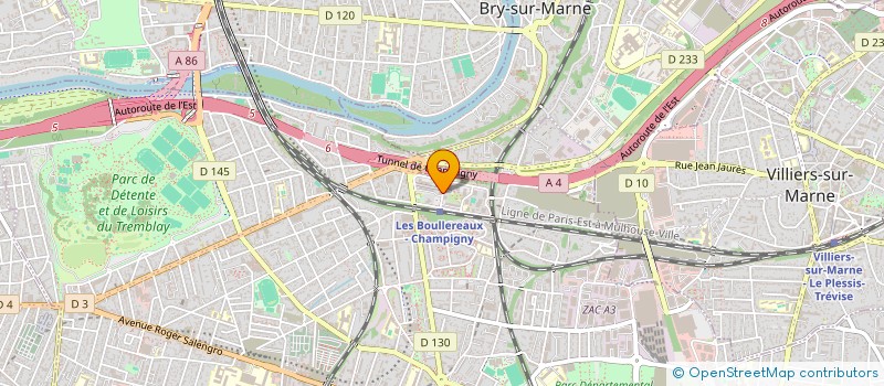 localisation de l'entreprise MONSIEUR THIERNO HASSIMIOU BALDE  CHAMPIGNY-SUR-MARNE