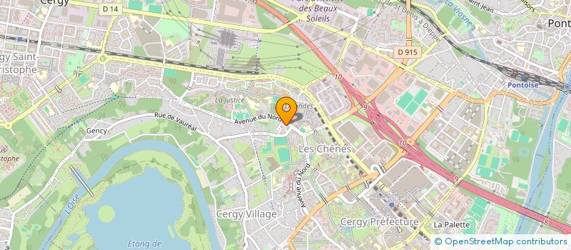 localisation de l'entreprise MONSIEUR THIERNO MOUNTAGA BAH  PONTOISE