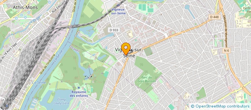 localisation de l'entreprise MONSIEUR THIERNO SADOU BAH à VIGNEUX-SUR-SEINE