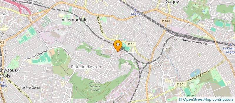 localisation de l'entreprise MONSIEUR THIERNO SOULEYMANE BAH à VILLEMOMBLE